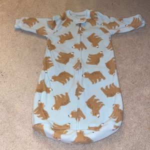 Just One You made by Carters 0-9 month sleep sack, blue with bears